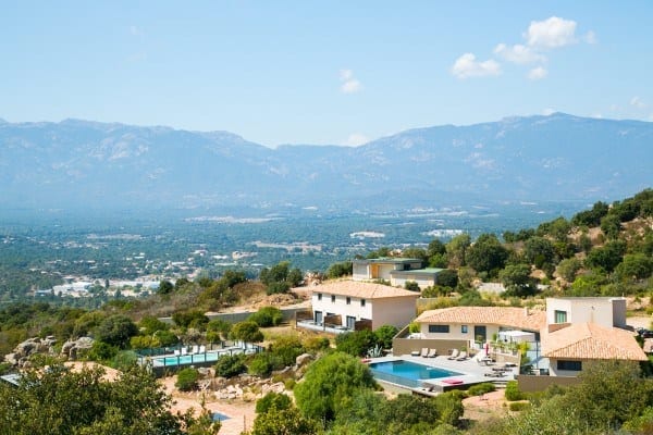 Villa sur les hauteurs de Bonifacio en Corse