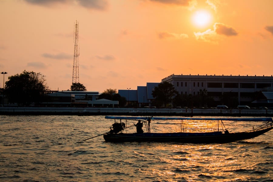 coucher soleil bangkok