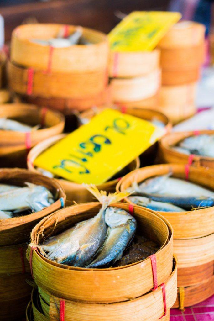 poisson marché thailandais