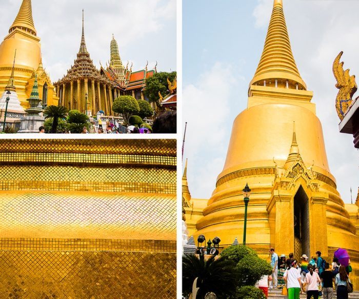 La Phra Sri-Ratana Chedi de Bangkok