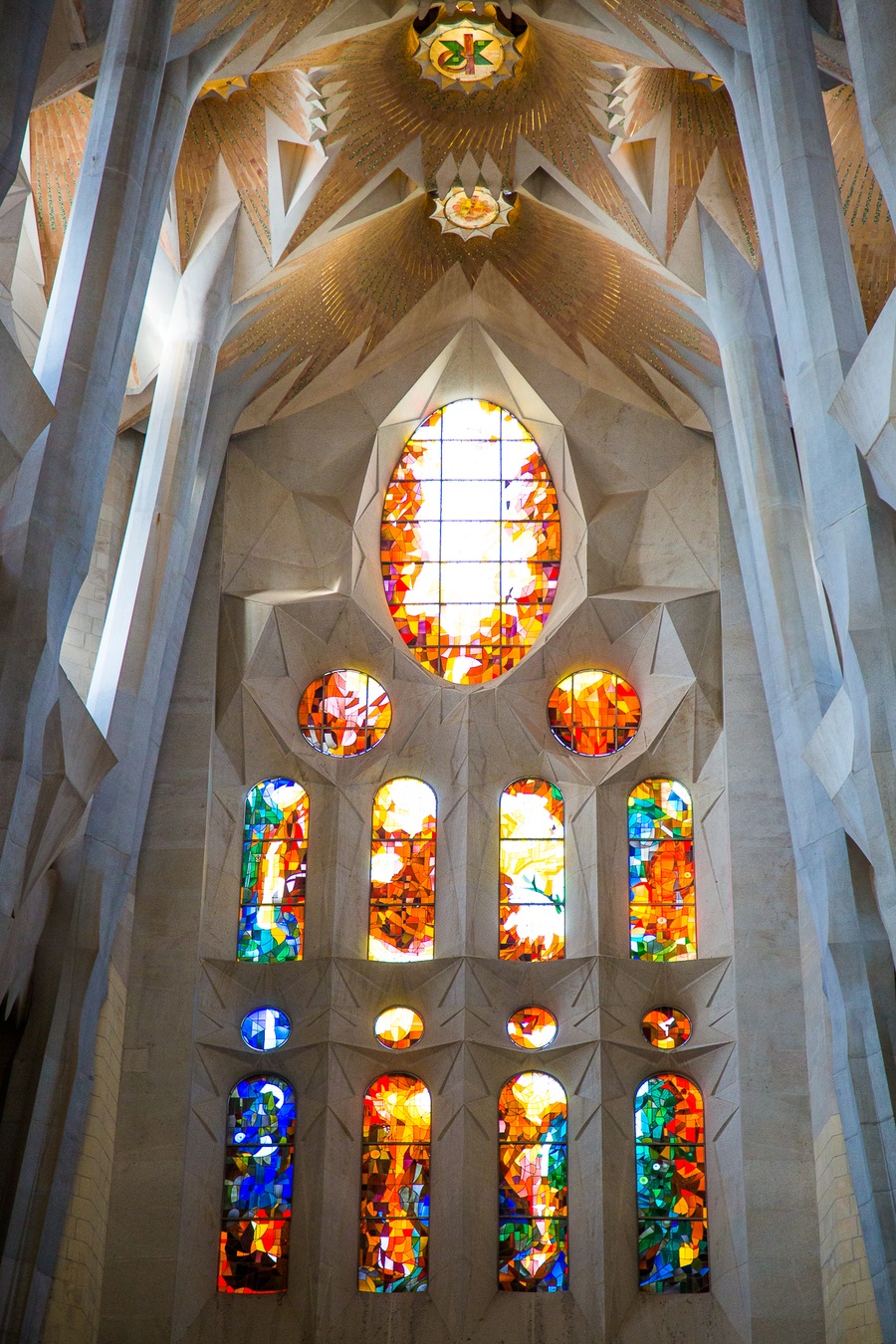 Les vitraux de la Sagrada Familia