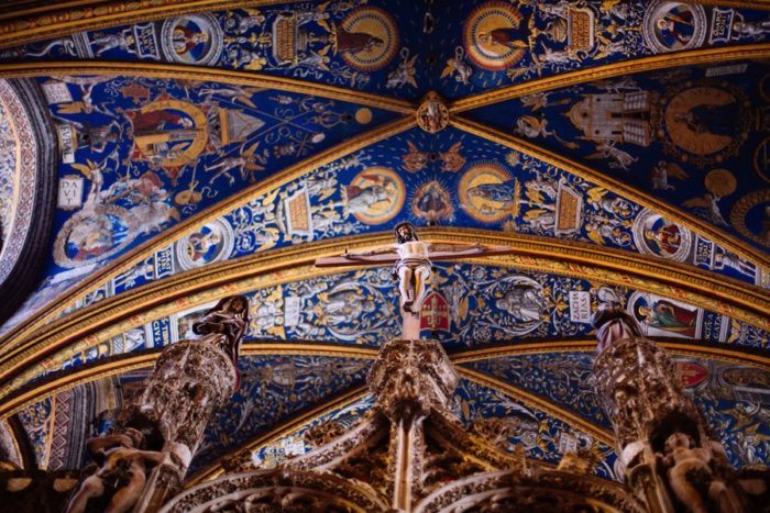 Le plafond de la Cathédrale d'Albi