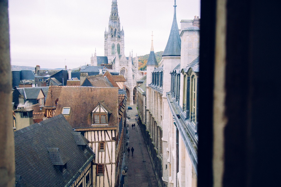 Panorama sur Rouen