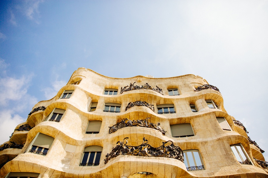 Casa Mila Gaudi Barcelone