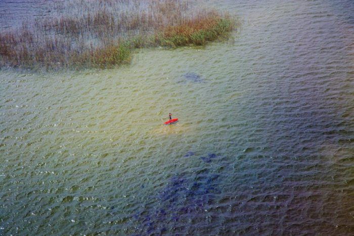 Un vol en hydravion au-dessus du lac de Biscarrosse