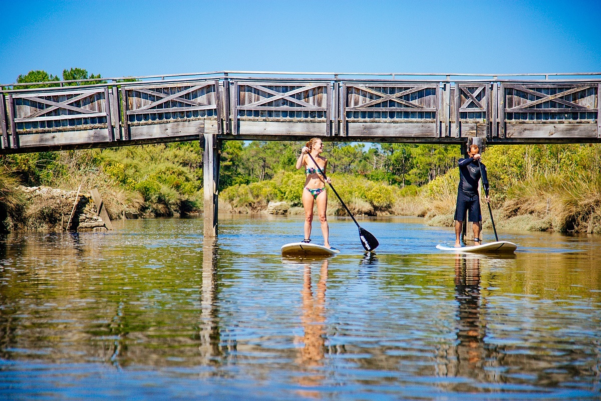 On a testé le standup paddle pour découvrir LègeCap Ferret