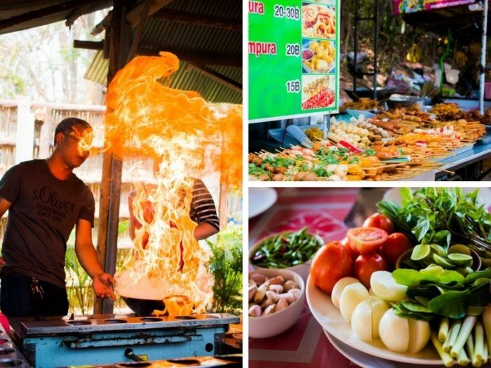 Cuisine de rue Chiang MaÏ, voyage Thaïlande