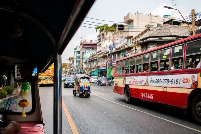 Les routes de Bangkok