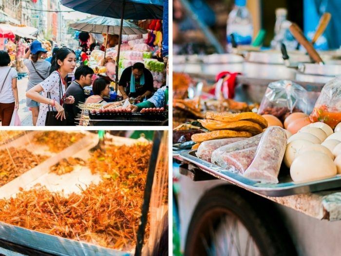 Cuisine de rue Bangkok, voyage Thaïlande