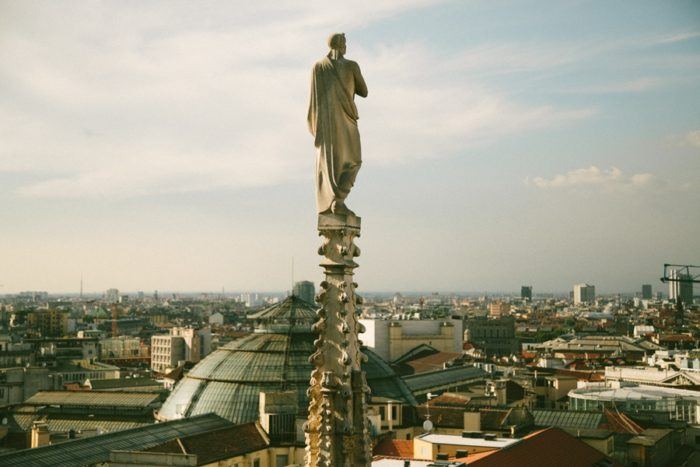 Duomo Milan vue du toit