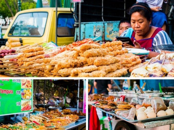 Top 4 chose à faire en Thaïlande, nourriture de rue
