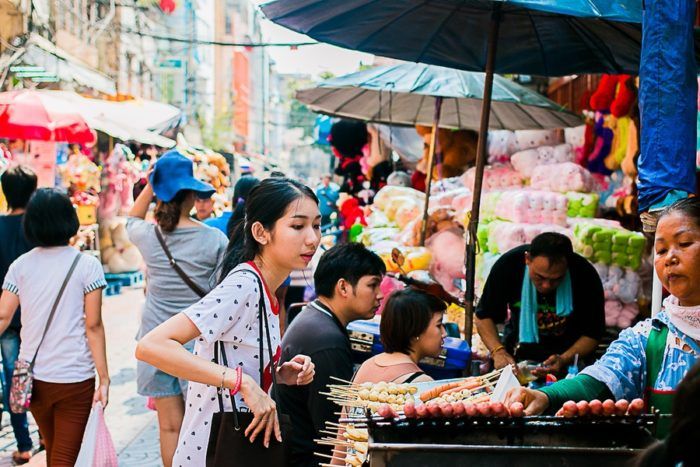 TOP 12 chose à faire en Thaïlande, Chinatown, nourriture de rue