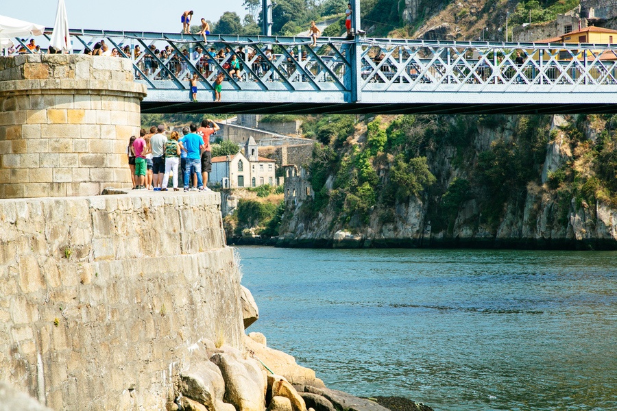 Le pont Dom Louis à Porto