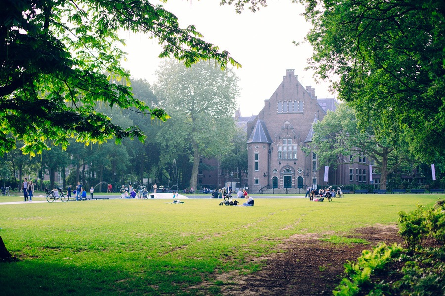 L'Oosterpark à Amsterdam