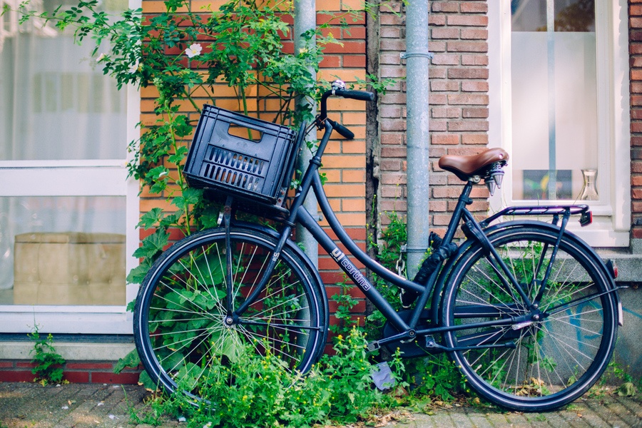 En vélo à Amsterdam
