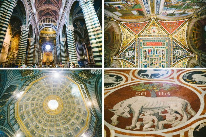 Le superbe intérieur du Duomo de Sienne