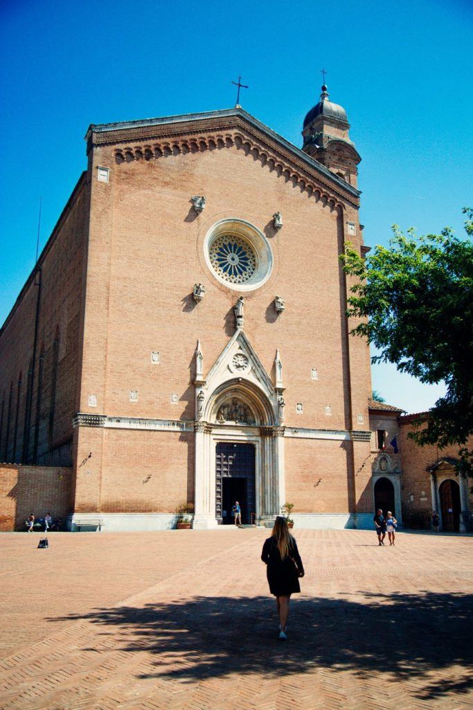 La basilique Saint-François à Sienne