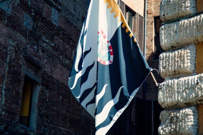 Le drapeau de Sienne