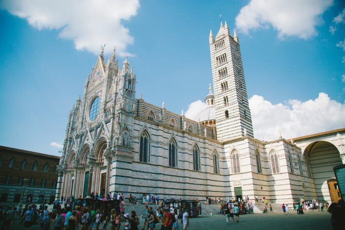 Le majestueux Duomo de Sienne 