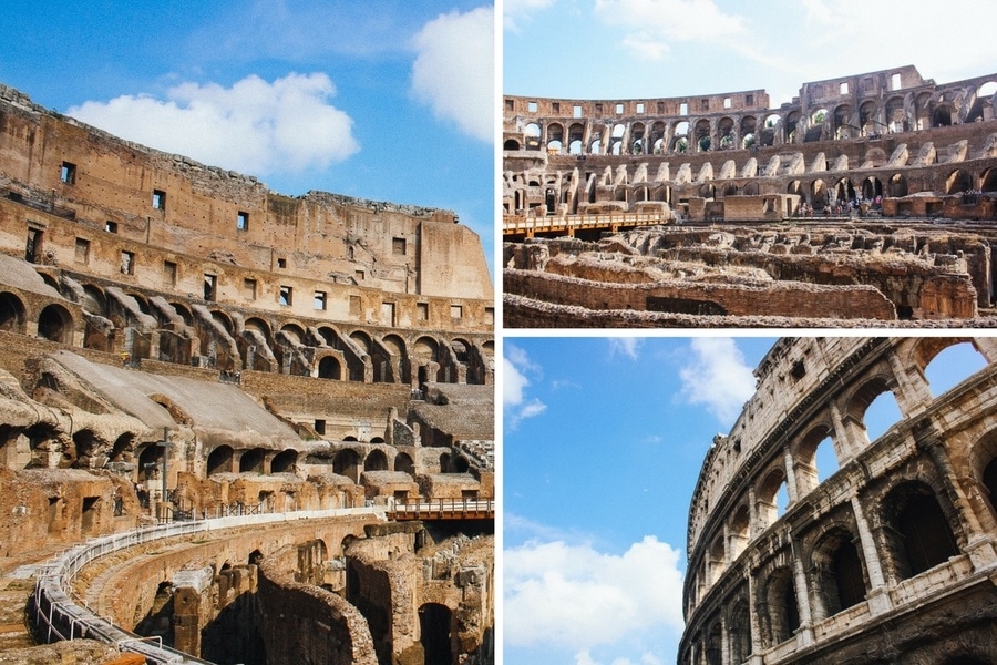 La visite du Colisée à Rome