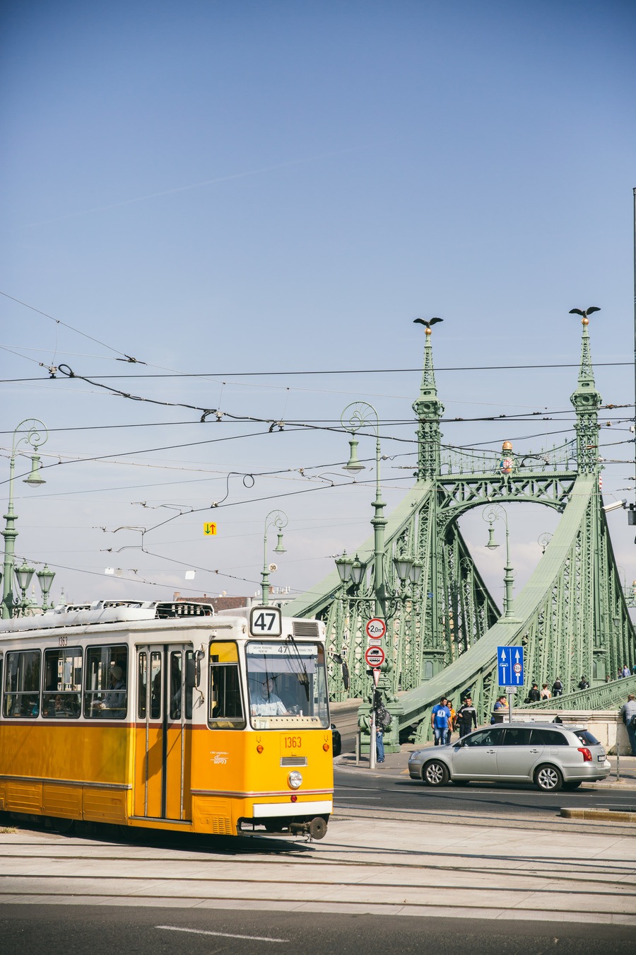 Budapest et son tramway jaune