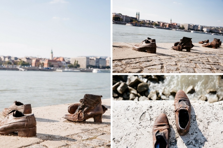chaussures et mémorial juif de Budapest
