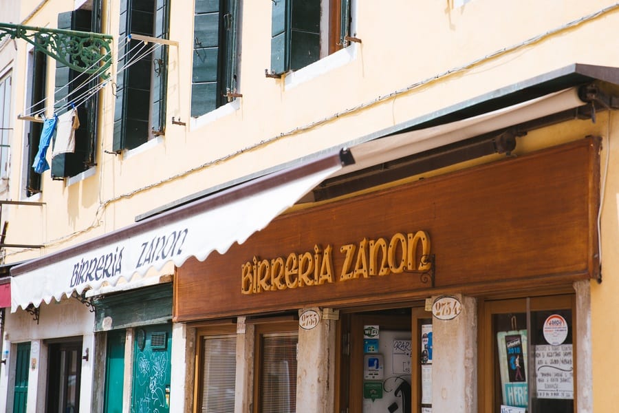 Restaurant Birreria Zanon Venise