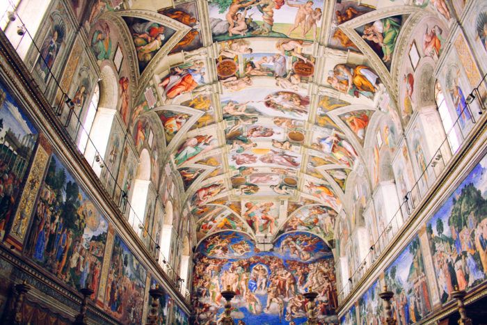 Plafond de la Chapelle Sixtine, Vatican