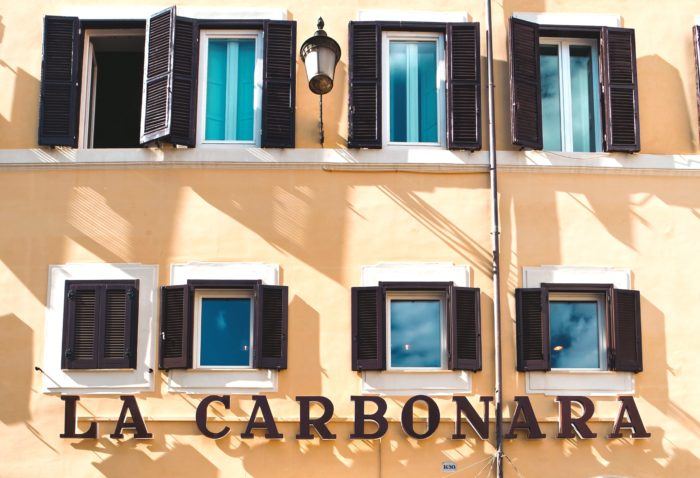 Restaurant La Carbonara, Rome