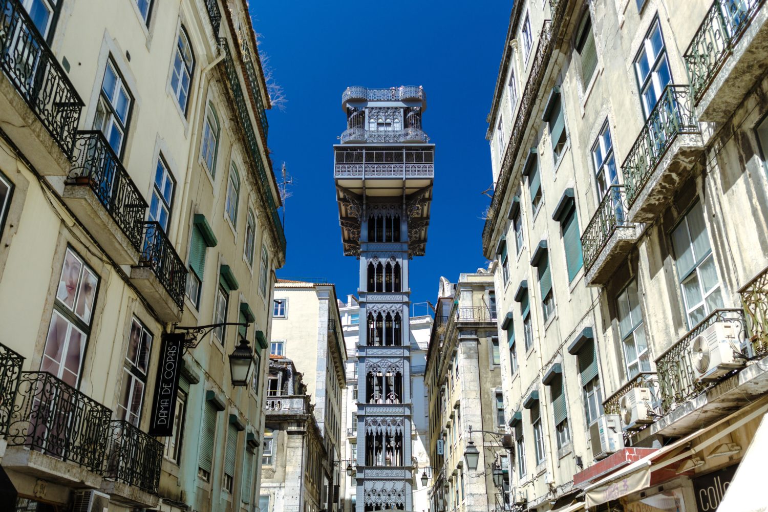 Ascenseur Santa Justa Lisbonne