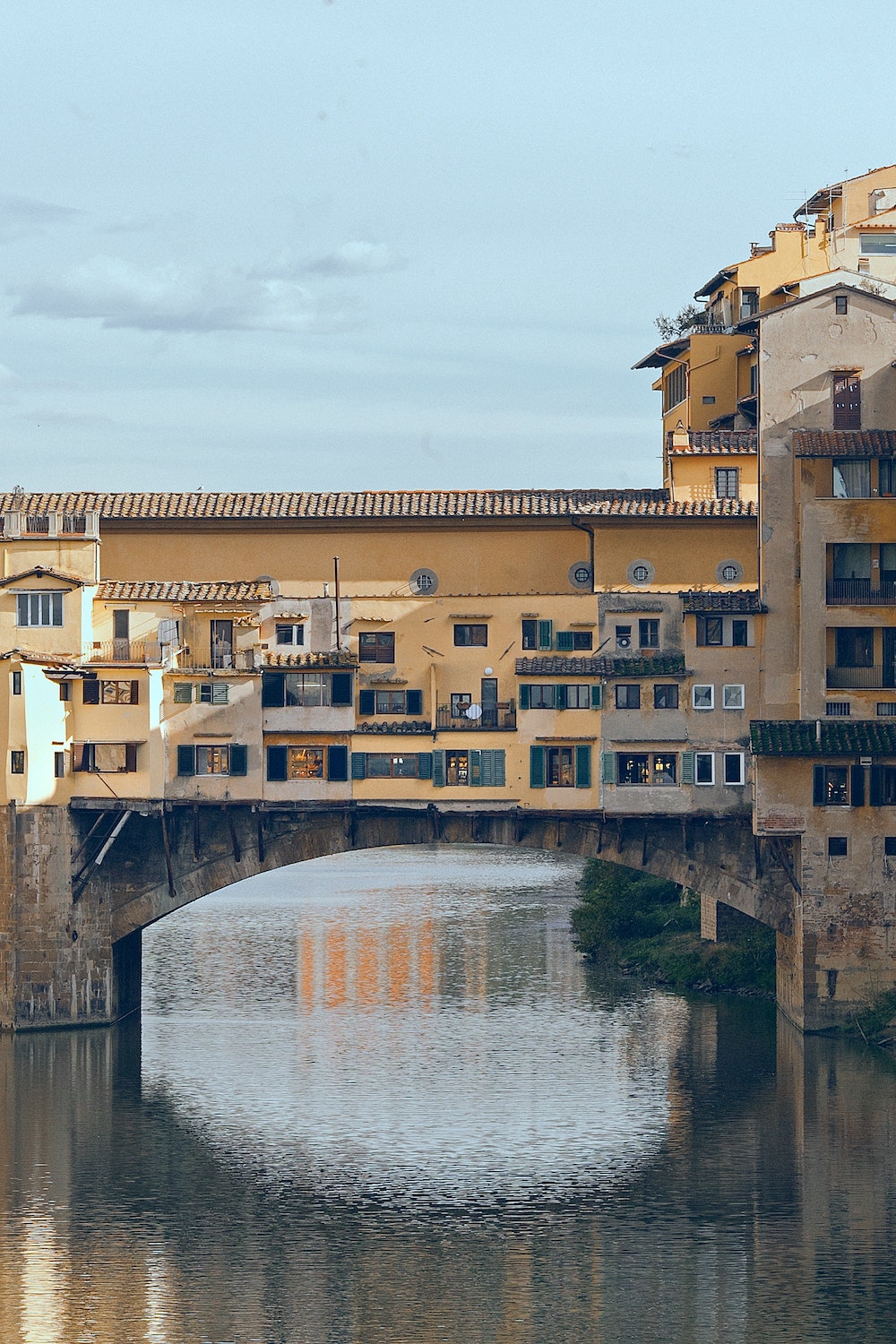 Le ponte vecchio de Florence