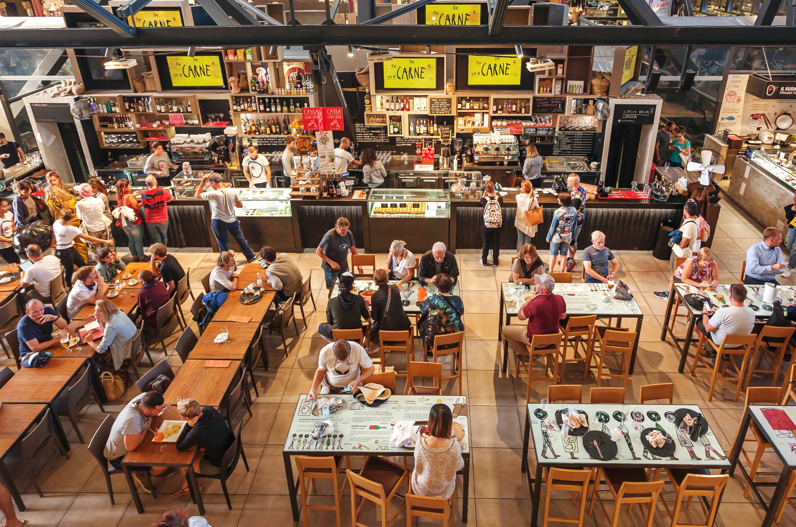 Le Mercato Centrale Florence 