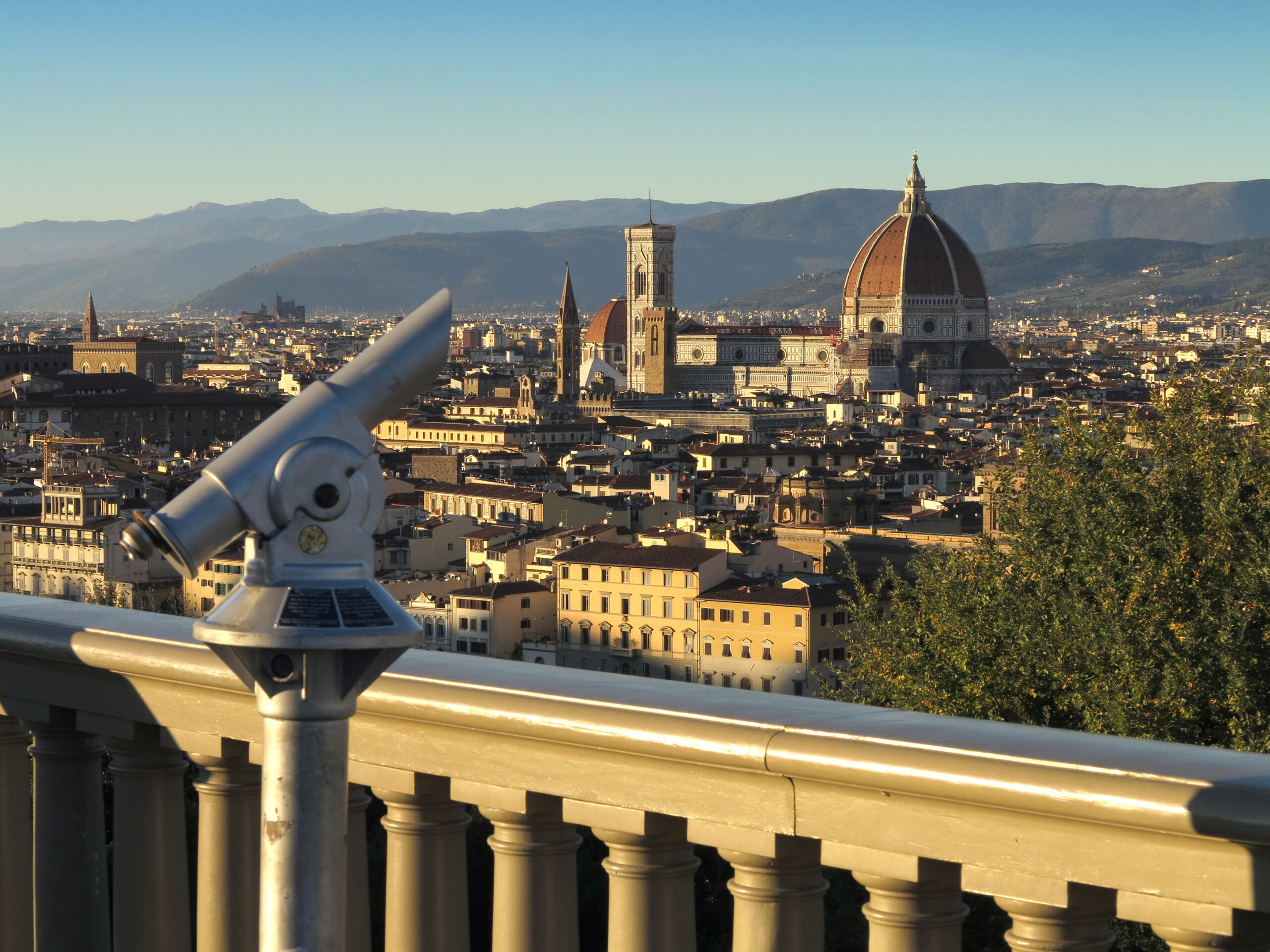 Vue depuis la Piazzale di Michelangelo