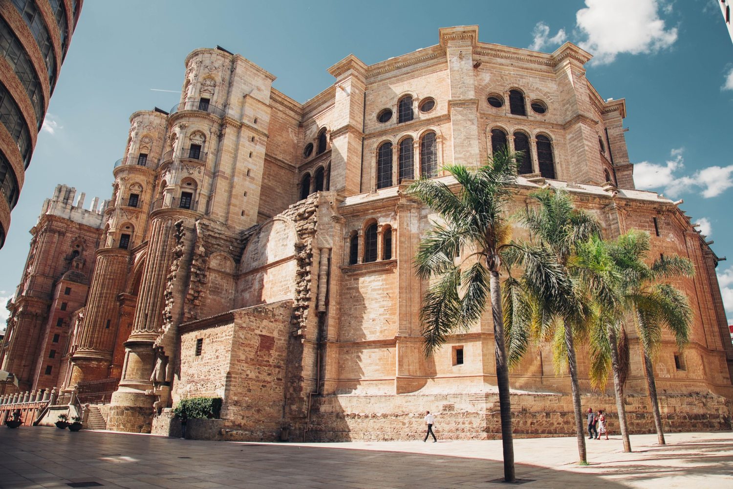 Hôtel Espagne - vue sur la cathédrale de Malaga