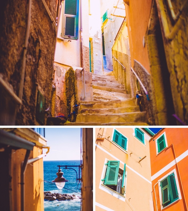 Les rues de Riomaggiore