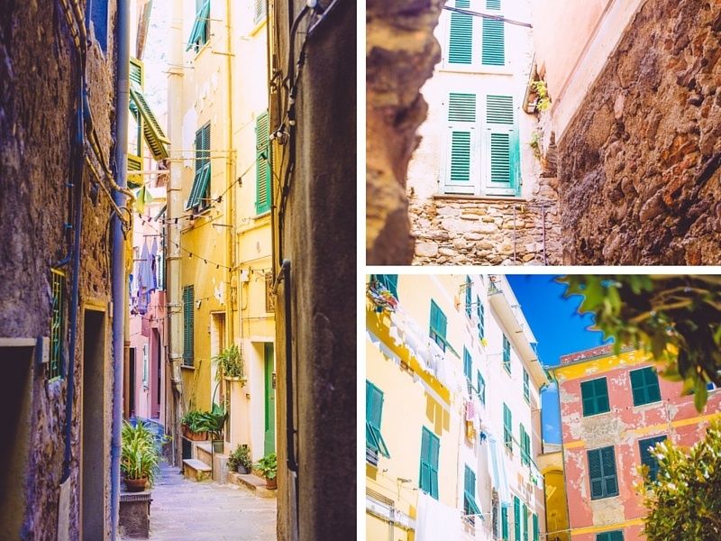 Les rues de Vernazza