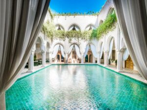 Almaha-Marrakech-Restaurant-et-Spa-piscine-les-escapades